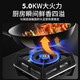 
Sakura (SAKURA) gas stove natural gas stove gas stove double stove liquefied gas stove table type embedded dual-purpose 5.0KW large firepower first-level energy efficiency large size national subsidy 20% [liquefied gas] B9209 replacement without hole expansion