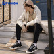 FILA FUSION Fila Fashion Brand Men's Shoes KICK Professional Skateboard Shoes 2025 Spring and Summer Wavy Sole Shoes