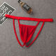 
Wen Shiou airplane white silk underwear men's sexy trousers tight thongs personalized transparent double-elastic mesh men's underwear, any color 4, average size (90Jin [Jin equals 0.5 kg]-160Jin [Jin equals 0.5 kg])
