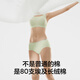 Banana silver leather 701S women's underwear 80 long velvet cotton 7A antibacterial breathable anti-pinch hip mid-waist shorts 2 packs of warm malt + 2 pieces L