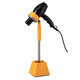 Anken Pet Hair Dryer Stand Hair Dryer Beauty Station Shearing Fixing Rack Dog Hair Blow Stand Dog Bathing Artifact Yellow Reinforced Base Retractable 55-76cm)