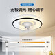 V-Power Smart Bedroom Plafond ventilateur Van de ventilateur de lumière LED LED LED SALLE DANSAGE MODERNE MODER