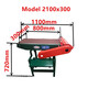 Avión Sander ensanchar la máquina de molienda de la máquina de molienda Máquina de carpintería de la carpintería de la carpinización de la guinda vertical de la guarnición curva 15602F200 sin motor 1560/200 sin motor