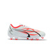彪马（PUMA）官方 新款儿童天然草坪足球鞋长钉ULTRA PLAY FG/AG JR 107530 白-黑色-火红色-01 35