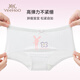 YEEHOO 5A Antibacterial Girls' Underwear Cute 95 Cotton Unclamped PP Triangular Children's Underwear Three Packs 140