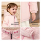 Balabala children's clothing children's cotton jackets for girls and boys 2025 autumn and winter three-proof thickened warm and cute 208425106204