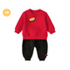 Balabala children's clothing children's suits for boys and girls new Chinese two-piece set 2025 new autumn and winter clothes red New Year's greetings clothes cute