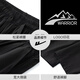 Warrior casual pants men's winter velvet straight wide-leg pants men's sports sweatpants men's warm trousers men's pants black 3XL