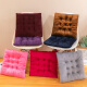 
Four Seasons Universal Cushion Futon Student Chair Push Butt Cushion Cookie Shaped Long-Sitting Pressure Reducing Butt Cushion Double-Side-Short Plush Gray 3893 Universal Model 40*40cm Strap