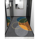 Diatom Mud Entrance Door Floor Mat Taille peut être coupée dans le tapis du pied d'entrée avec un tapis de pied en silicone antidérapant de la zone. Technology Velvet-6996-12 100 cm * 160 cm cm Relamation de 60 jours