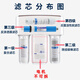 Qianjin peut correspondre à l'élément filtrant du purificateur d'eau Qinyuan KRT3800 / 3820 / 3890/2800 Ultrafiltration Membrane Activé carbone Osmosis RO Machine d'eau pure adaptée à KRT3820