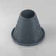 A beautiful sewer pipe plug PVC pipe sewer plug cover floor drain plug solid sealing ring basin pipe plug suitable for 25-50mm hole gray plug