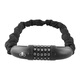 Permanent bicycle lock, helmet lock chain, mountain bike road bike universal anti-shear anti-theft lock chain lock chain password lock