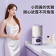 Wishing Flower Mini Washing Machine, Small Clothes Care Appliances, Household Maternal and Infant Washing Underwear, Underwear, Socks, Dormitory Washing and Stripping Integrated Lazy Portable Washing Machine, Upgraded Model - Off-white, Blue Light Antibacterial, Washing and Stripping Integrated