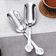 Shantou Lincun thickened stainless steel teaspoon tea spoon metal tea spoon tea tea spoon Kung Fu tea set tea ceremony accessories stainless steel tea spoon