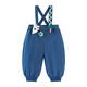 Minibala minibala soft denim boys and girls jeans 2024 baby fashion overalls bloomers