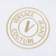 VERSACE JEANS COUTURE奢侈品男装新款男士棉奢华刺绣金标修身长袖衬衫12119 礼物 白色 48