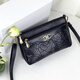 Midu crossbody bag, middle-aged mother bag, multi-layered, large-capacity, fashionable, mobile phone change, grocery shopping bag for the elderly, Mother's Day gift, middle-aged mother bag [HL526-Black]
