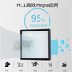 Hysure Hai said dehumidifier air purification home bedroom dehumidifier wifi smart small hygroscopic absorber 0.35L/day 2-20 dual core air purification dehumidifier Q9