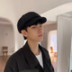 Tirunshi chapeau masculin de style coréen de la marque de mode béret printemps et automne hatte octogone