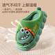 Pig Daddy Children's Cotton Slippers Autumn and Winter Indoor Boys Parent-child Cute Home Warm Baby Cotton Slippers Green 180