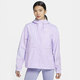 耐克（NIKE）外套女装夏季运动服宽松连帽休闲夹克梭织开衫上衣DM6180 DM6180-511浅紫色 XL