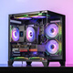 Colorful amd Ryzen r5 9600x/9500f rtx5070/5060ti/5050 graphics card sea view room desktop assembly computer host game e-sports flagship store diy complete machine five R5 9600X+5060+500G+16G