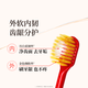 Huibaishi (EBISU) 48-hole wide-head ultra-soft bristle toothbrush adult gingival protection full effect Pro Shumin fresh breath 1 color random