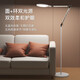 Childsight full spectrum LED eye protection floor lamp Children's student piano lamp Living room bedroom vertical reading bedside table lamp [Soft light diffusing surface ring dual light source] FH701A-D