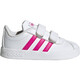 adidas adidas vl cour 2 enfants baskets velcro eg3890