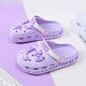 Remtin Children's Hole Chaussures Girls Slippers For Summer Sandals Girls Soft-Soxe Sandals Sandals pour les chaussures de plage parent-enfant de Mid-to-to-to-to-Garn