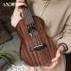 安德鲁（ANDREW）儿童尤克里里小吉他初学者女男ukulele 23英寸经典莲花+全套配件