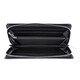 ELLE HOMME Clutch Men's Bag Business Casual First Layer Cowhide Zipper Long Wallet Ticket Holder Multi-Card Slot Clutch Bag 10300111628761913 Black Small Birthday Gift for Boyfriend and Husband