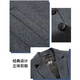 ROMON double-sided woolen coat men's mid-length 2025 winter woolen down lining woolen coat warm woolen coat 1921 black high quality double-sided wool/white duck XL 135-155Jin Jin equals 0.5 kg