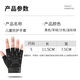 Feiyuega Children's Tactical Gloves Bicycle Riding Gloves Anti-slip Half-Finger Gloves Military Training Battle Outdoor Campaign Protection X-patterned children's tactical gloves [8-14 years old]