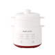 AUX egg cooker, egg steamer, electric steamer, steamed breakfast artifact, multi-functional fully automatic mini breakfast machine for 2-3 people, single and double layer egg custard all-in-one machine for one person, single layer, basic model