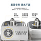 柔美柔美不锈钢洗菜盆双盆304水槽双水槽小尺寸洗菜池双槽洗碗池家用 【698右大】标配套餐
