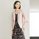 Yanyu Fashion Blazer Women's 2024 Summer Suit Simple Temperament Commuting Professional Thin Suit Pink 1 L/40