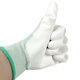 
Unbranded Xingyu Labor Protection Gloves PU Palm Work and Working, Anti-slip, Wear-resistant, Summer Thin Model Electronic Factory Installation 12 Double Star Bridge PU826 Gray [Super Economy Model] S Small