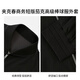 Powerful men's jacket men's baseball collar solid color casual spring and autumn short jacket men | BKDE3288 Black L