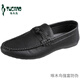Pecker Beanie Chaussures Nouvelles chaussures masculines pour hommes Summer Souffable Tendable British Casual Leather Chaussures en cuir authentique D826 noir 40