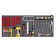 XMSJ Mur de rangement personnalisé outil de garage Mur Board Blanc White Mur Mur Rack Rackage Entrepôt d'outil de maintenance Prix de quincaillerie avec une bordure épaissie de 12040cm-noir