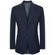 Anuncio Traje de lana de pájaro (Top) Anti-Wrainking Men's Blazer Slim Formal Wear KEBB246020U Azul 52B