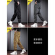 真维斯（Jeanswest）潮牌工装裤男春秋季新款宽松束脚裤子百搭男士休闲哈伦裤长裤 黑色 M （建议110-130斤）