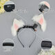LEOEZYA Moving Cat Ears Headwear Moving Cat Ears Hair Accessories Rechargeable Animal Ears Headwear Props Electric Cat Ears Detachable Motor 1 pc