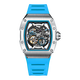 Bugatti (bonest gatti) regarder les garçons cadeaux d'anniversaire pour petit ami allemand entièrement automatique mécanique montre creux imperméable de vin luminescent baril