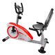 Kang Lejia K8601R horizontal exercise bike home spinning bicycle for middle-aged and elderly people training bicycle fitness equipment K8601R red 8-speed resistance adjustment