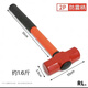 Rice hammer, hammer, sledge hammer, heavy-duty octagonal hammer, square-head hammer, large wall-breaking tool, masonry hammer, 2-pound anti-shock handle octagonal hammer (upgraded version)