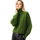 Difelige European и American Fashion Lazy Style Sweater для женщин 2024 Новый зимний повседневный универсальный свитер Цвет 3XL 3XL