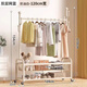 Shunyou clothes rack floor-standing coat rack clothes rack bedroom living room removable clothes storage rack 120CM SY-309